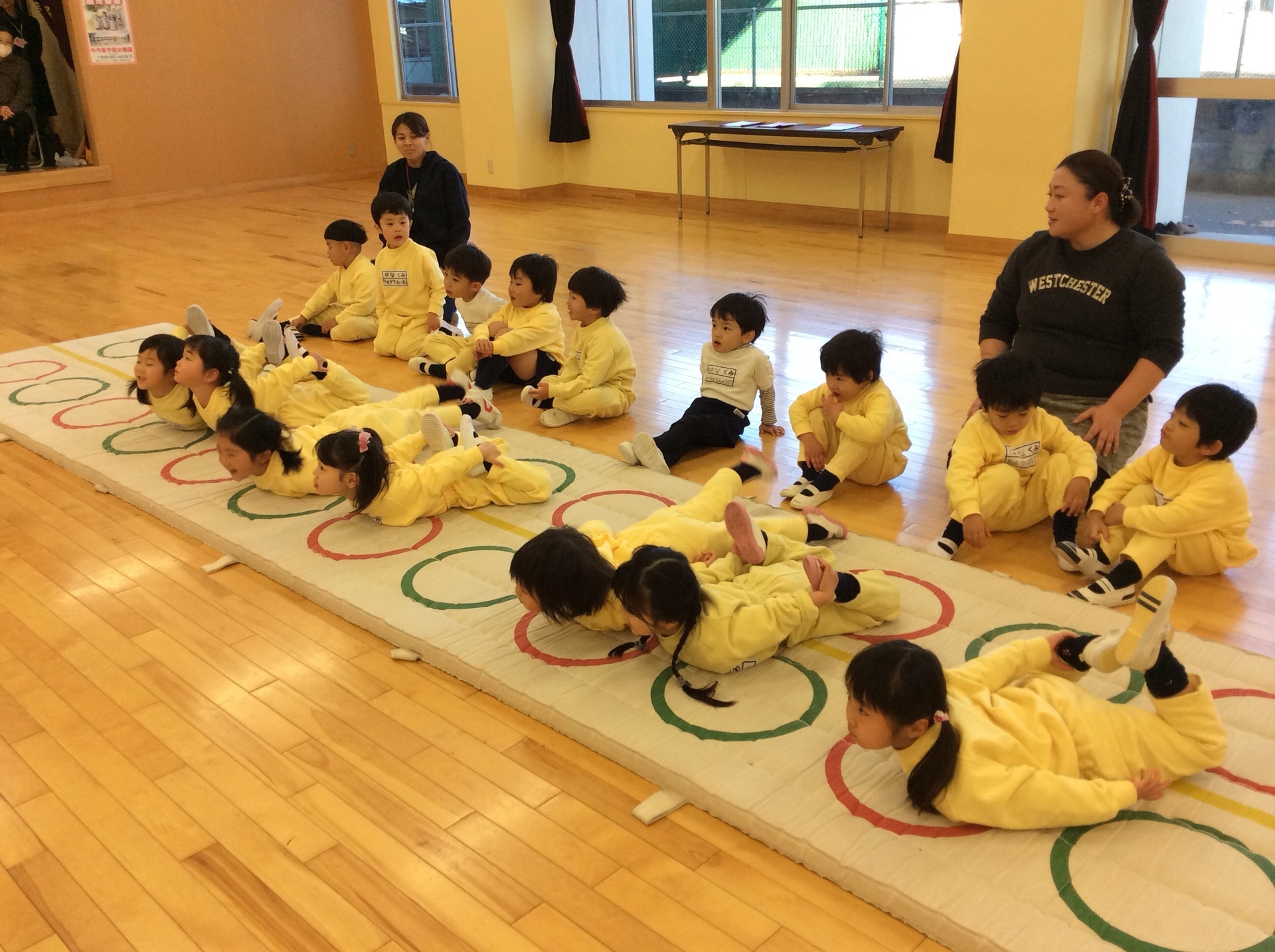 体操教室参観 幼稚園トピックス